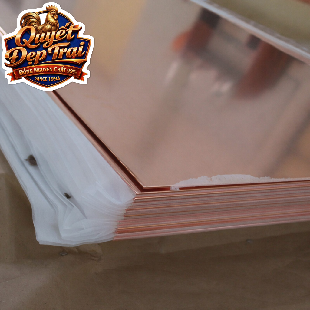 Đồng Đỏ Tấm,Nguyên Chất 99,9% - Ảnh 4